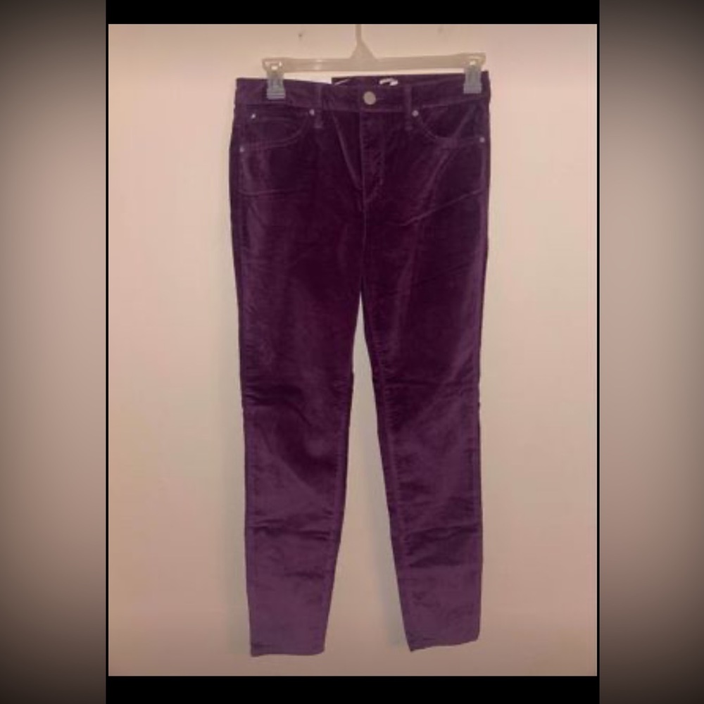Seven 7 Purple Corduroy Pants Size 8